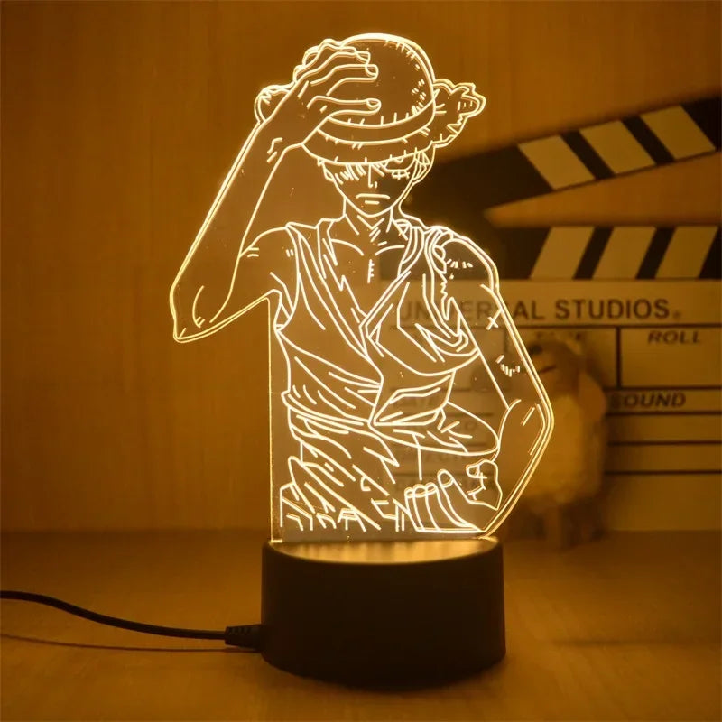 Figurine 3D lumineuse One Piece