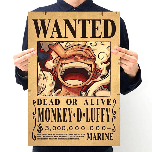 Affiche Wanted One Piece