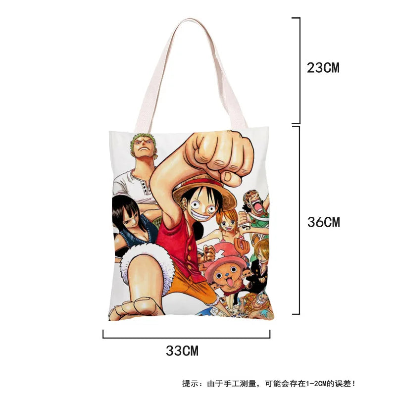 sac fourre-tout en toile One Piece