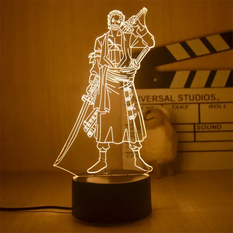 Figurine 3D lumineuse One Piece