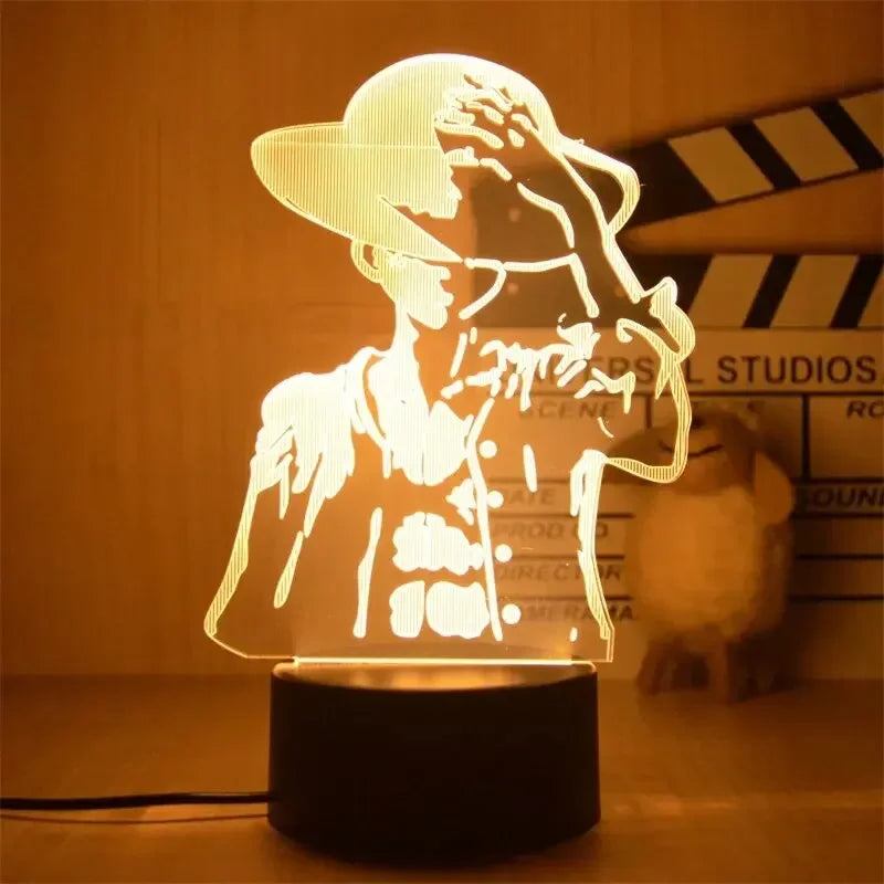 Figurine 3D lumineuse One Piece