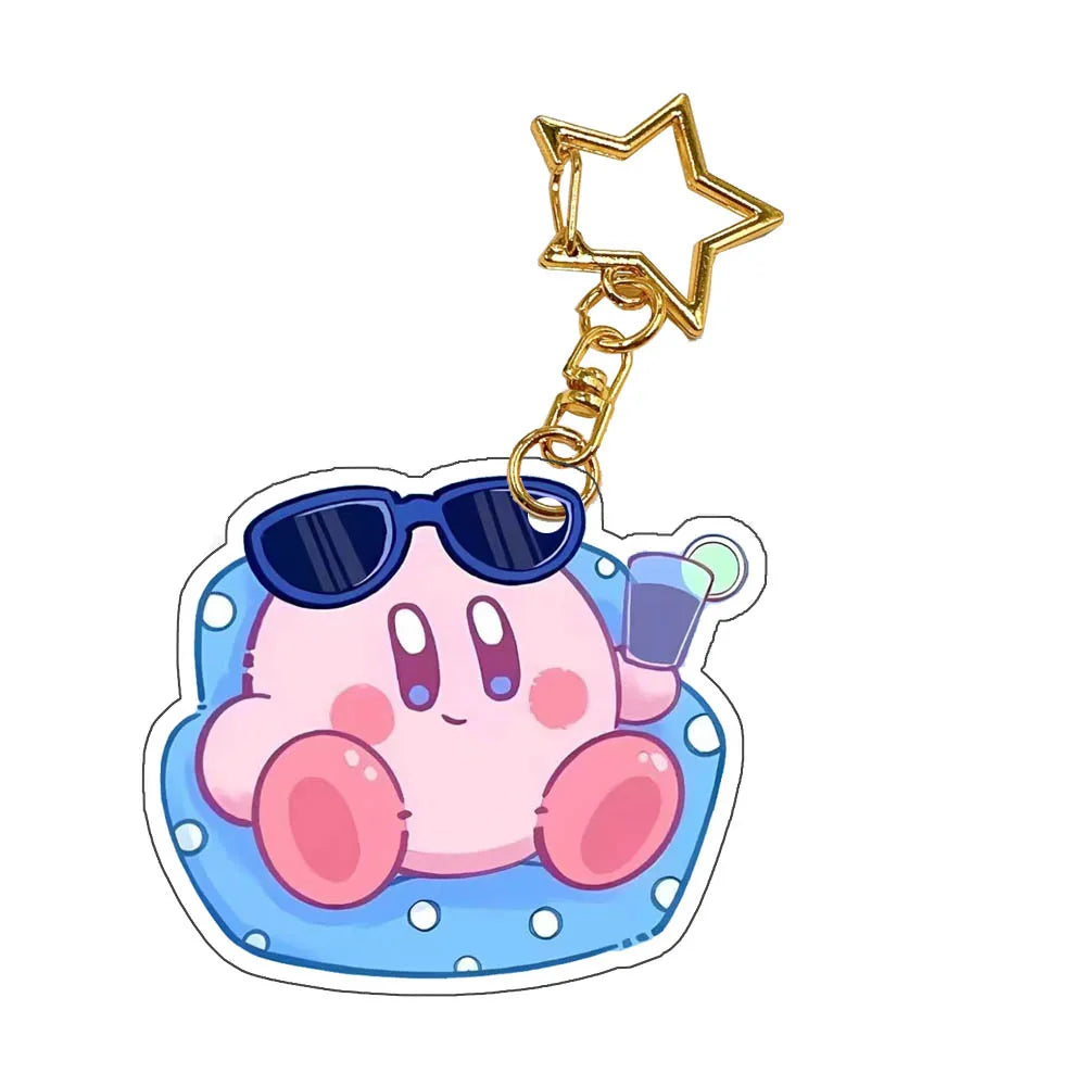 Porte-clés Kawaii Kirby