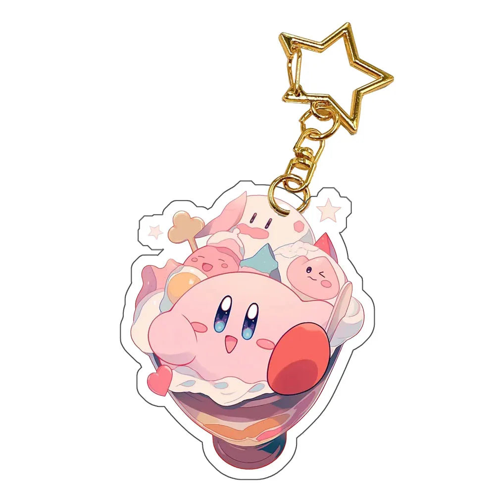 Porte-clés Kawaii Kirby