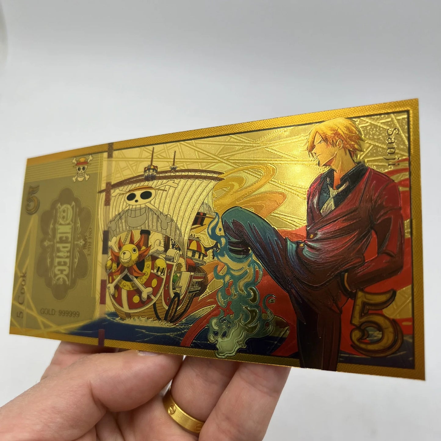 Cartes dorées One Piece