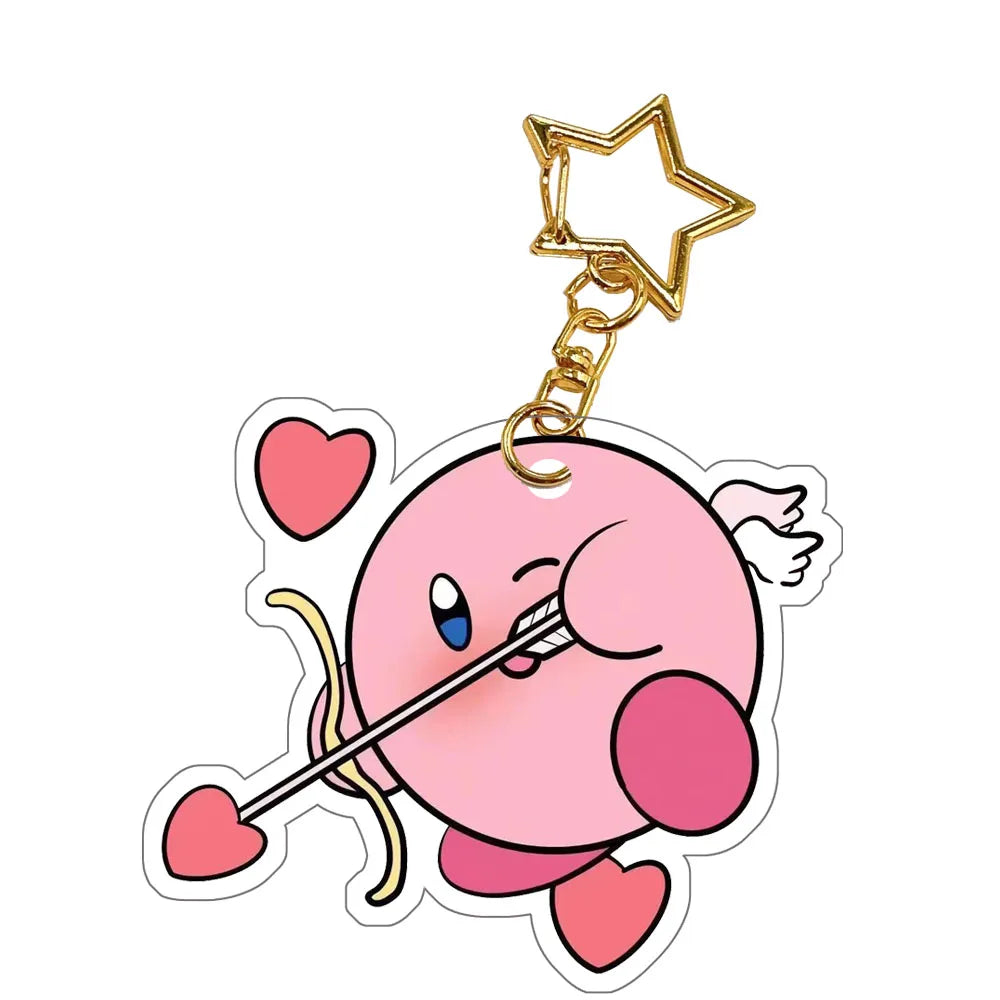 Porte-clés Kawaii Kirby