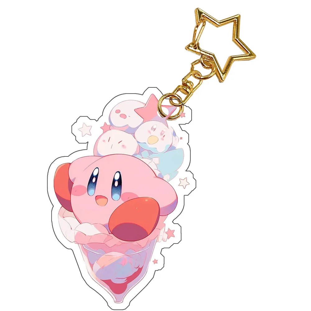 Porte-clés Kawaii Kirby