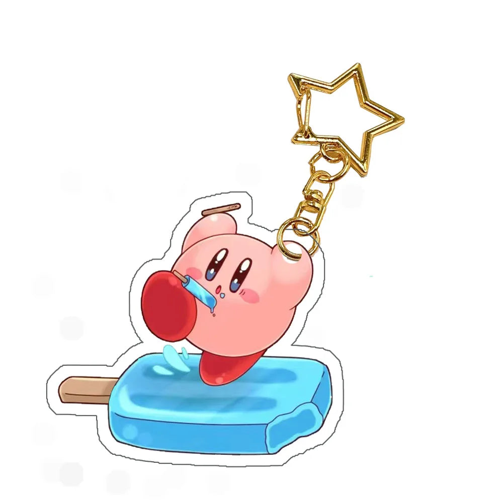 Porte-clés Kawaii Kirby