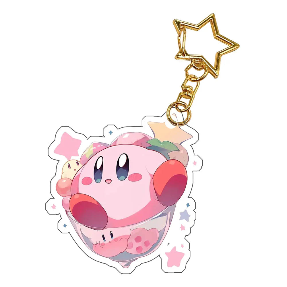 Porte-clés Kawaii Kirby