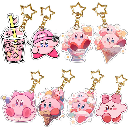 Porte-clés Kawaii Kirby