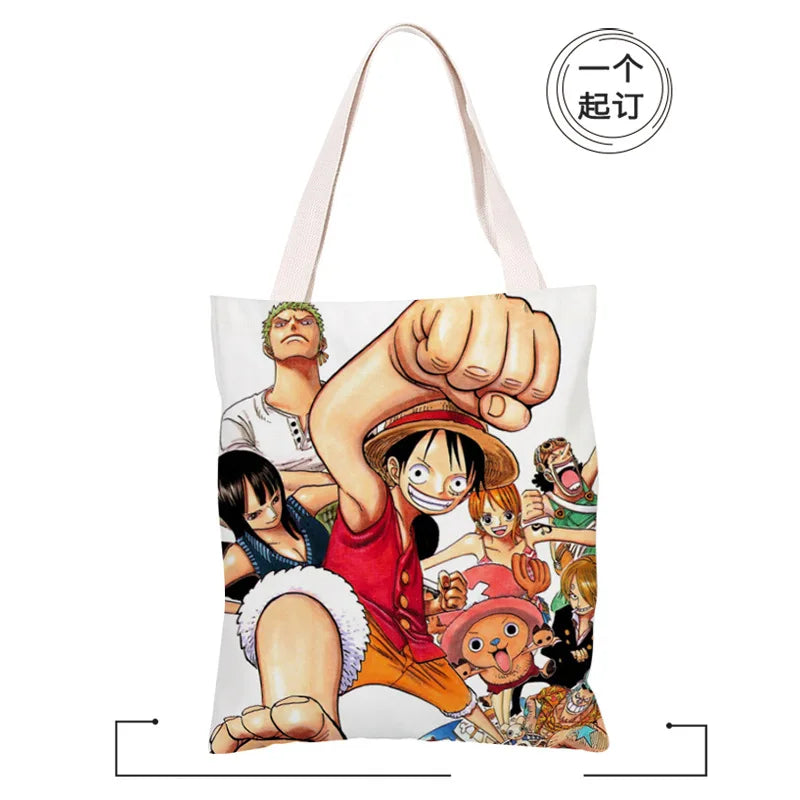 sac fourre-tout en toile One Piece