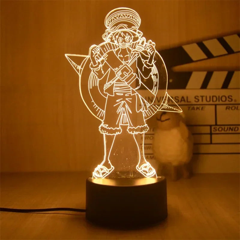 Figurine 3D lumineuse One Piece