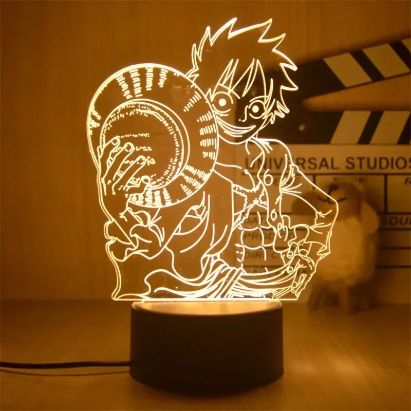 Figurine 3D lumineuse One Piece