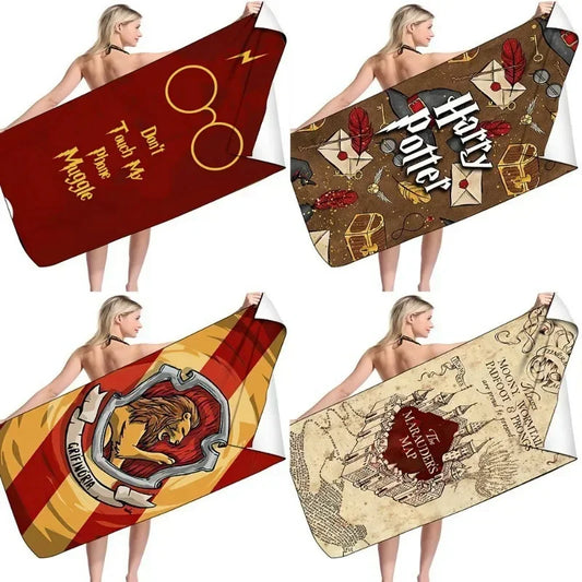 Serviette de plage Harry Potter