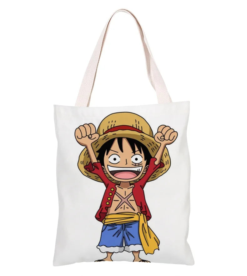 sac fourre-tout en toile One Piece