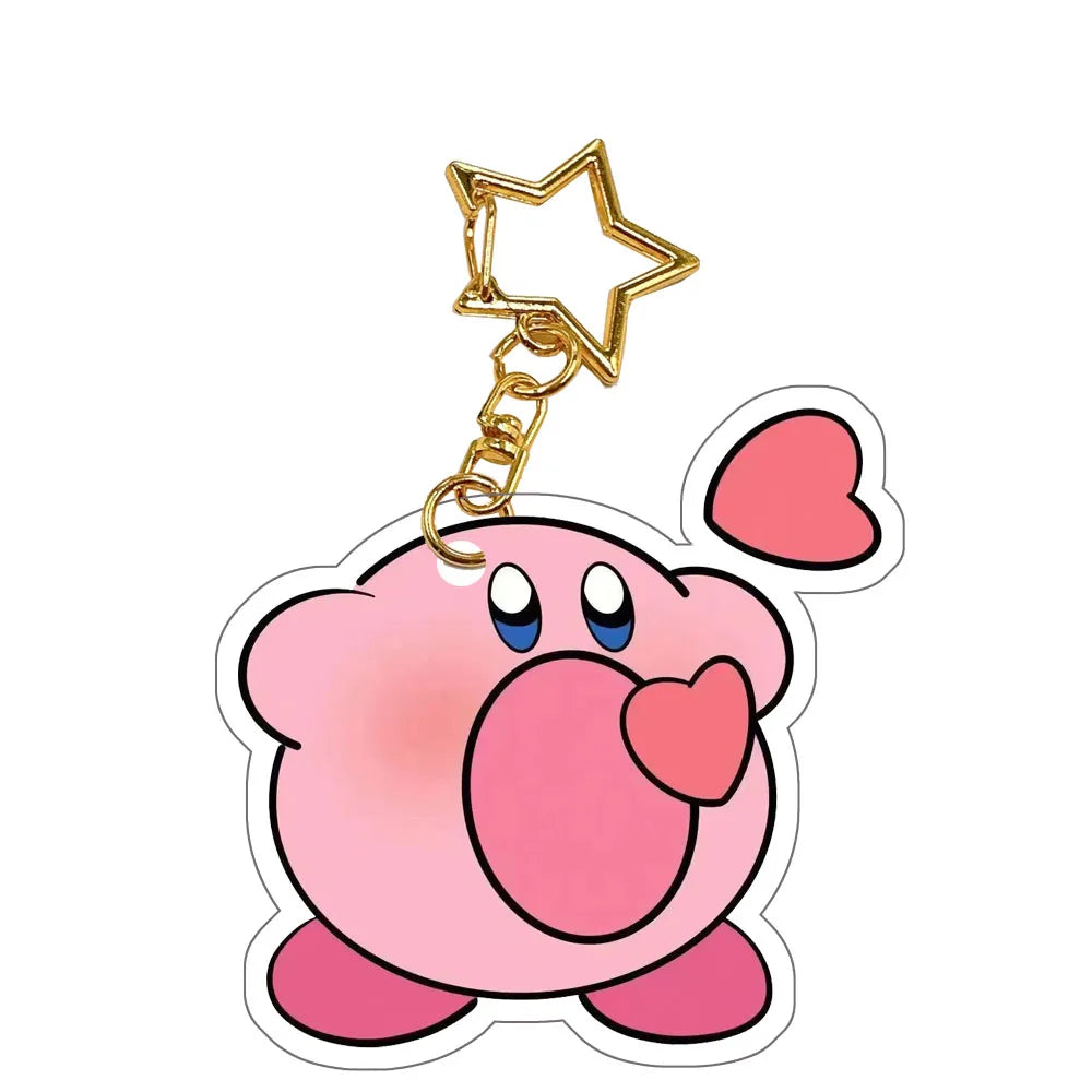 Porte-clés Kawaii Kirby