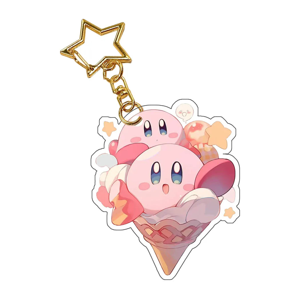 Porte-clés Kawaii Kirby