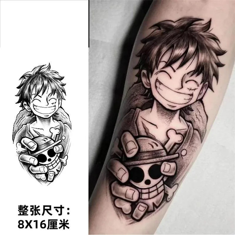 Autocollants de tatouage One Piece