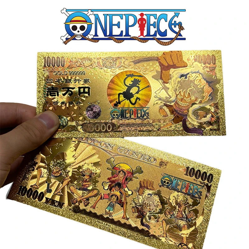 Cartes dorées One Piece