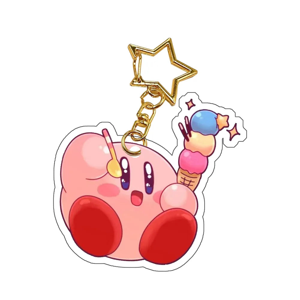 Porte-clés Kawaii Kirby