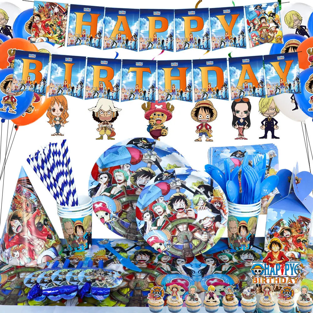 Décoration anniverssaire ONE PIECE