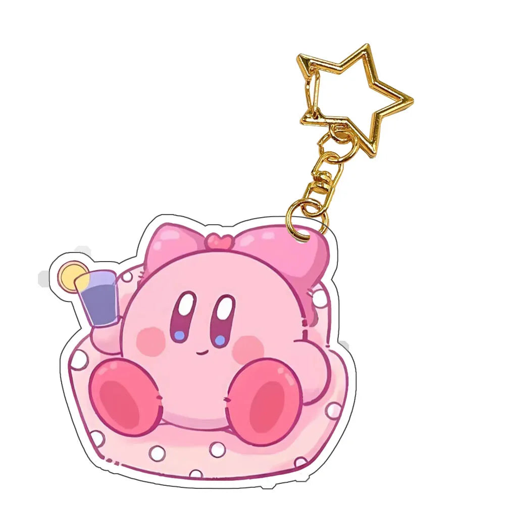 Porte-clés Kawaii Kirby