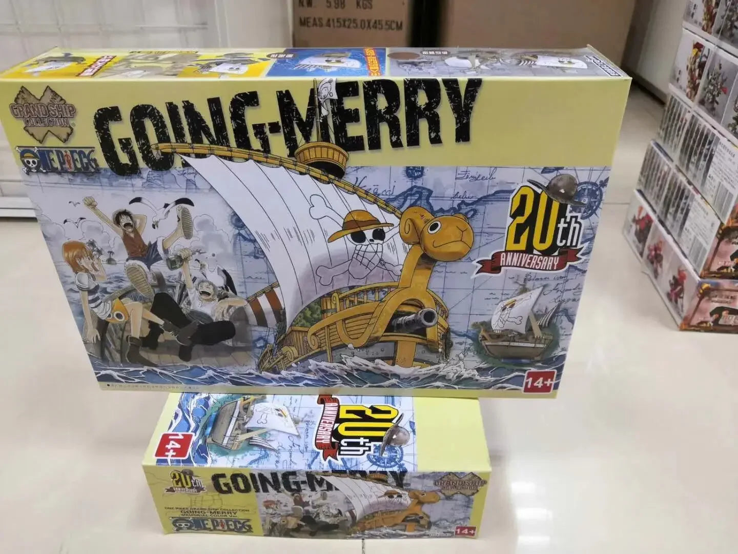 Figurines de bateau  One Piece