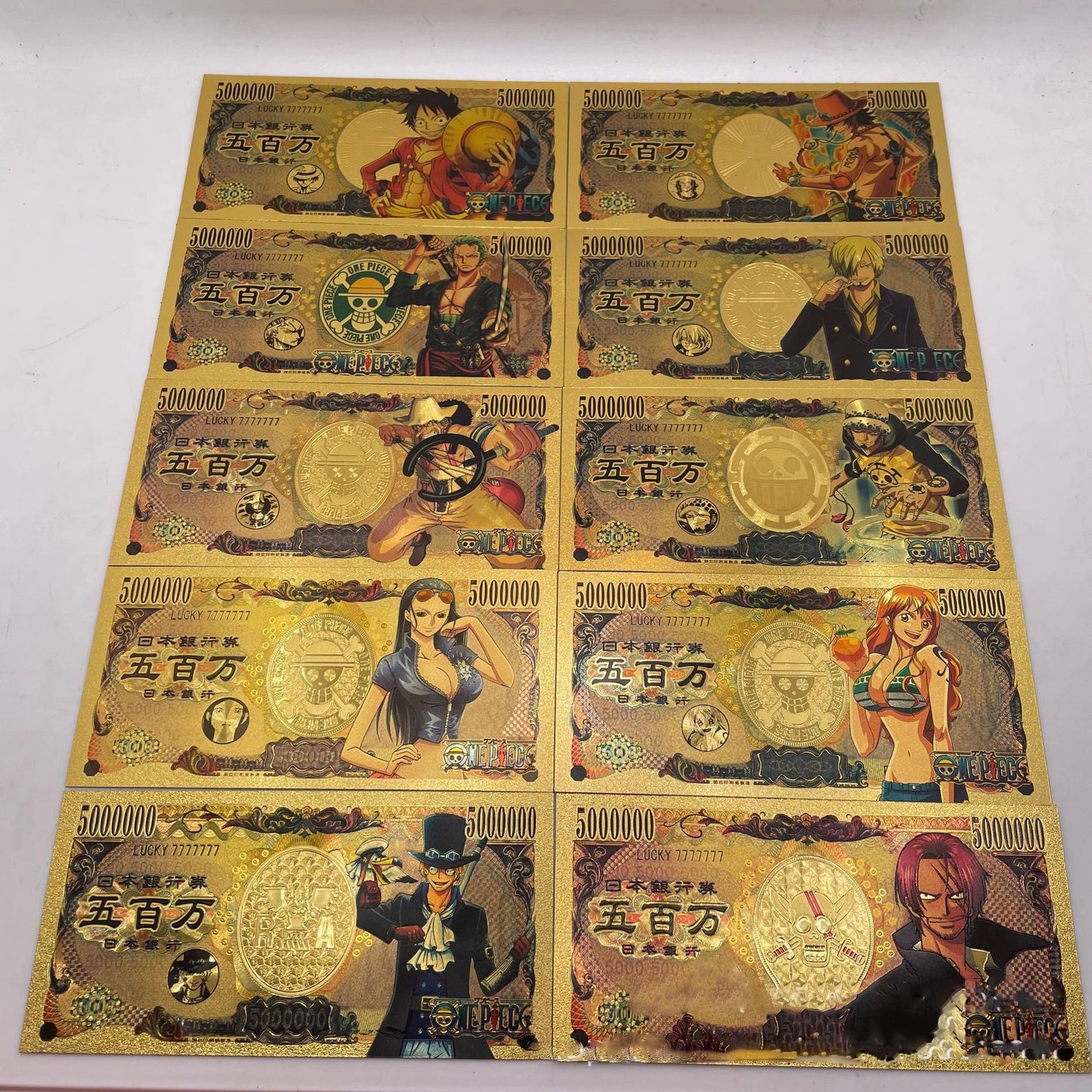 Carte  Billet de banque One Piece