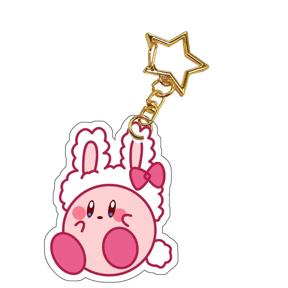 Porte-clés Kawaii Kirby