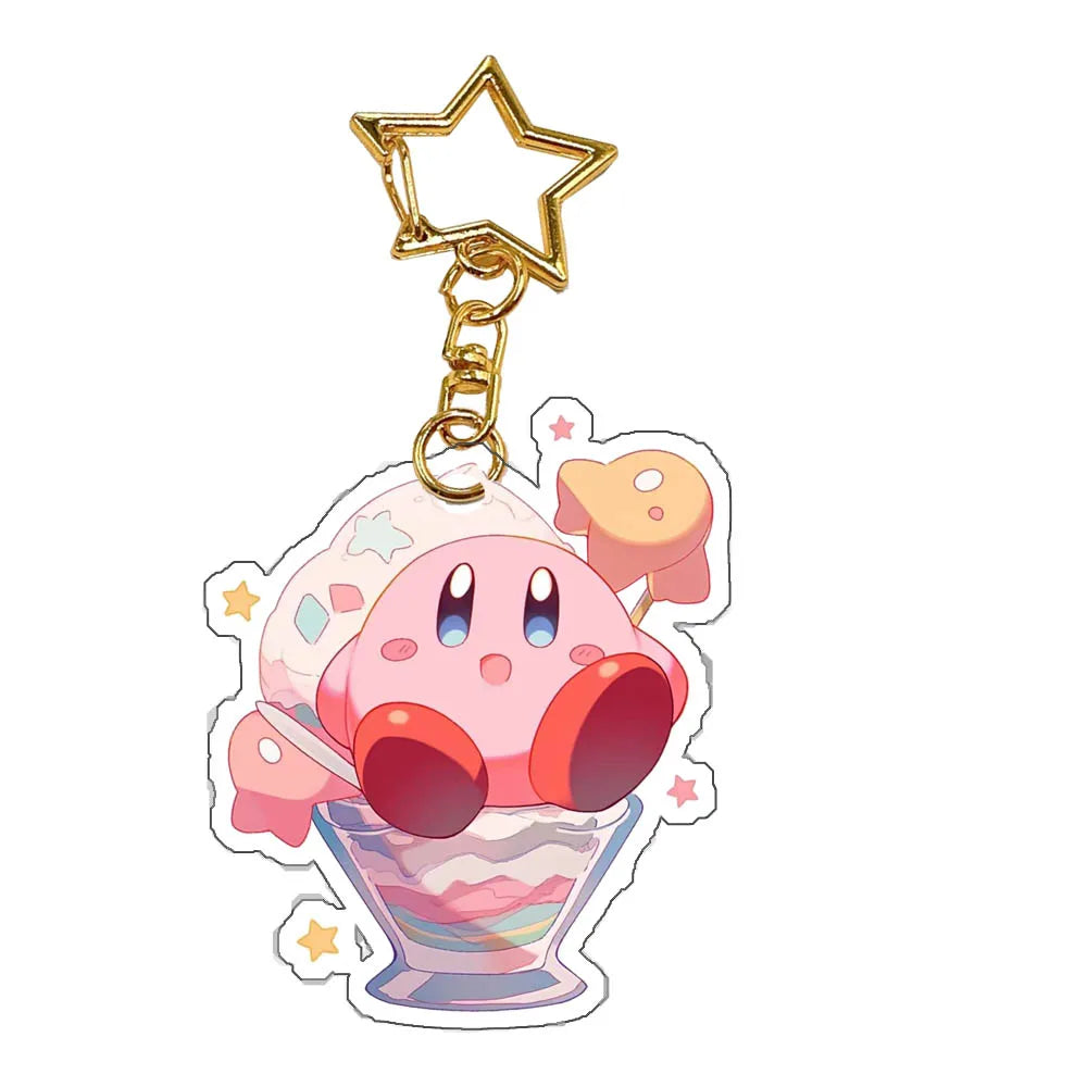 Porte-clés Kawaii Kirby