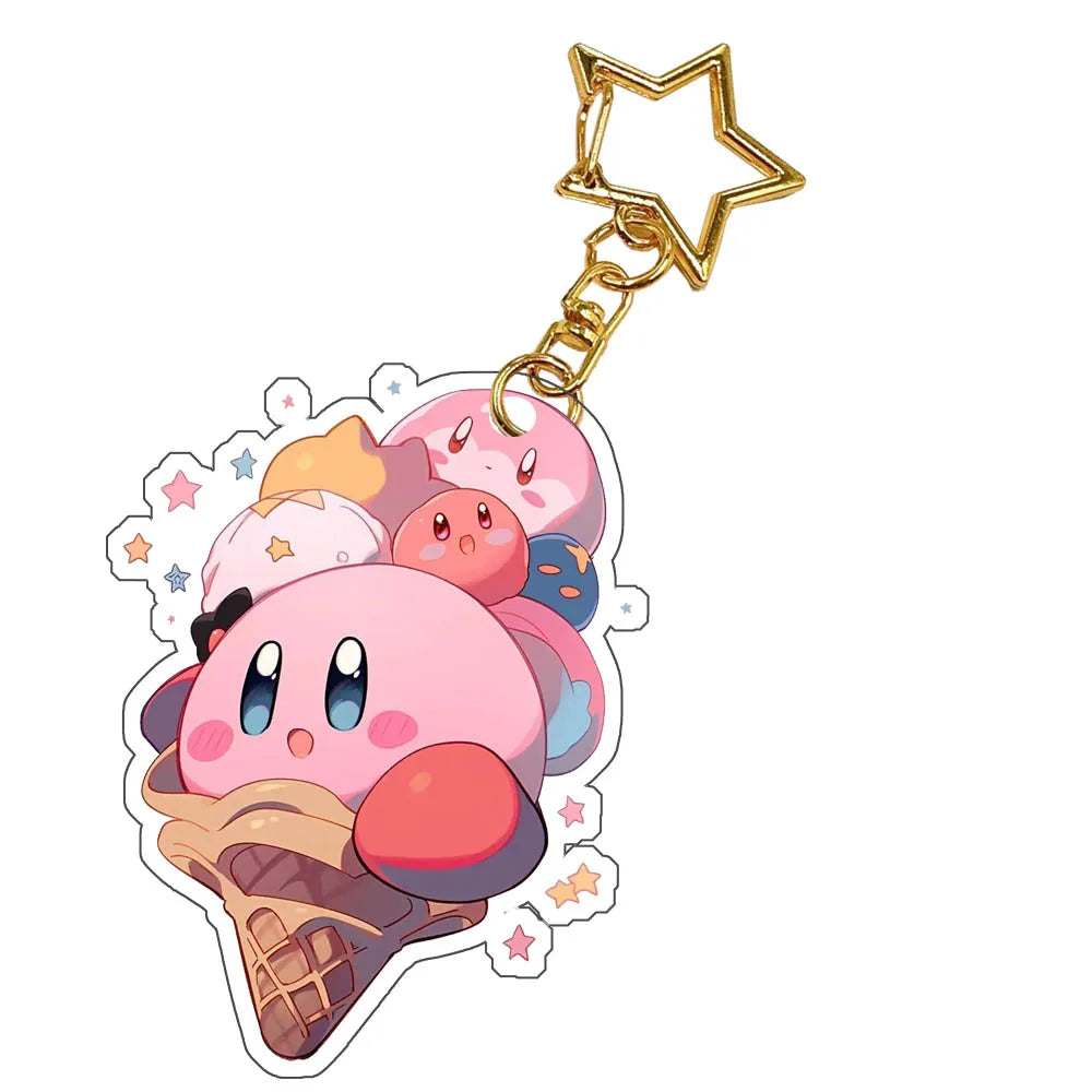 Porte-clés Kawaii Kirby